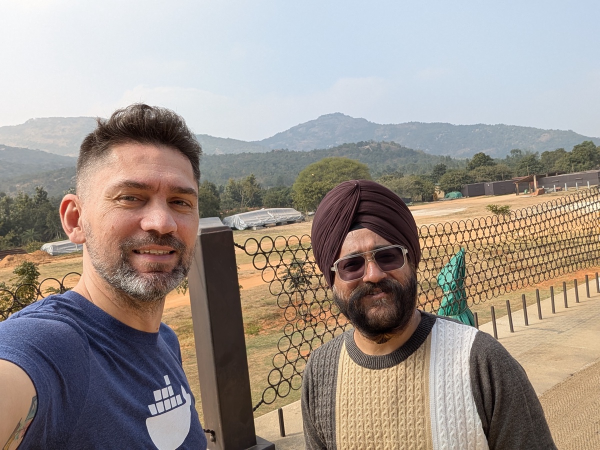 Ajeet and I