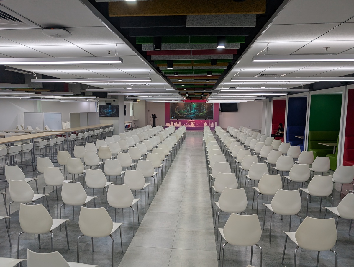 Empty venue