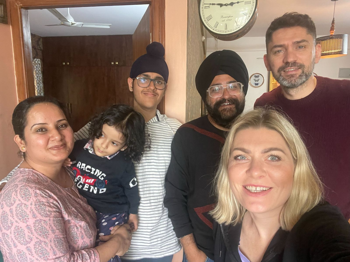 Ajeet's family